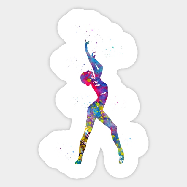 Ballet dancer Sticker by erzebeth